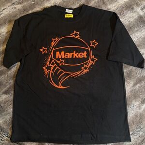 MARKET Basketball T-Shirt Size XXL Streetwear Graphic Print